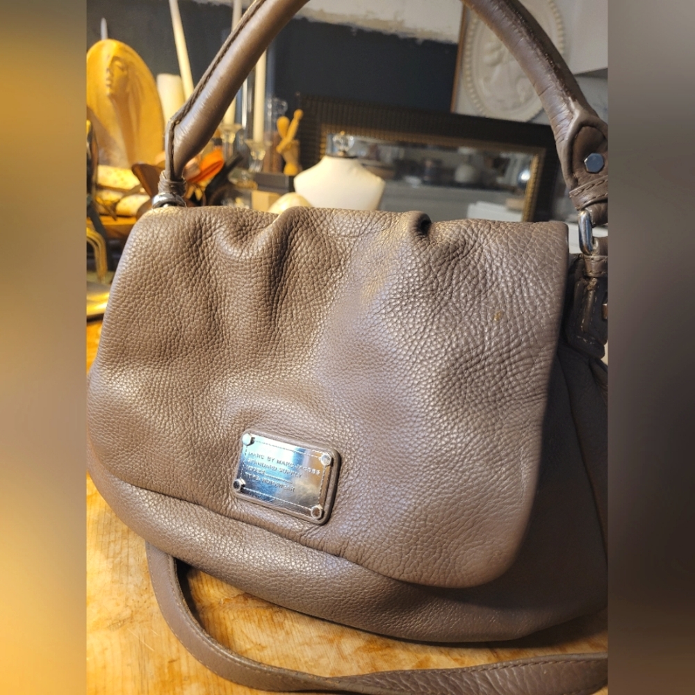 Marc by Marc Jacobs Brown Leather Vintage Hobo Handbag